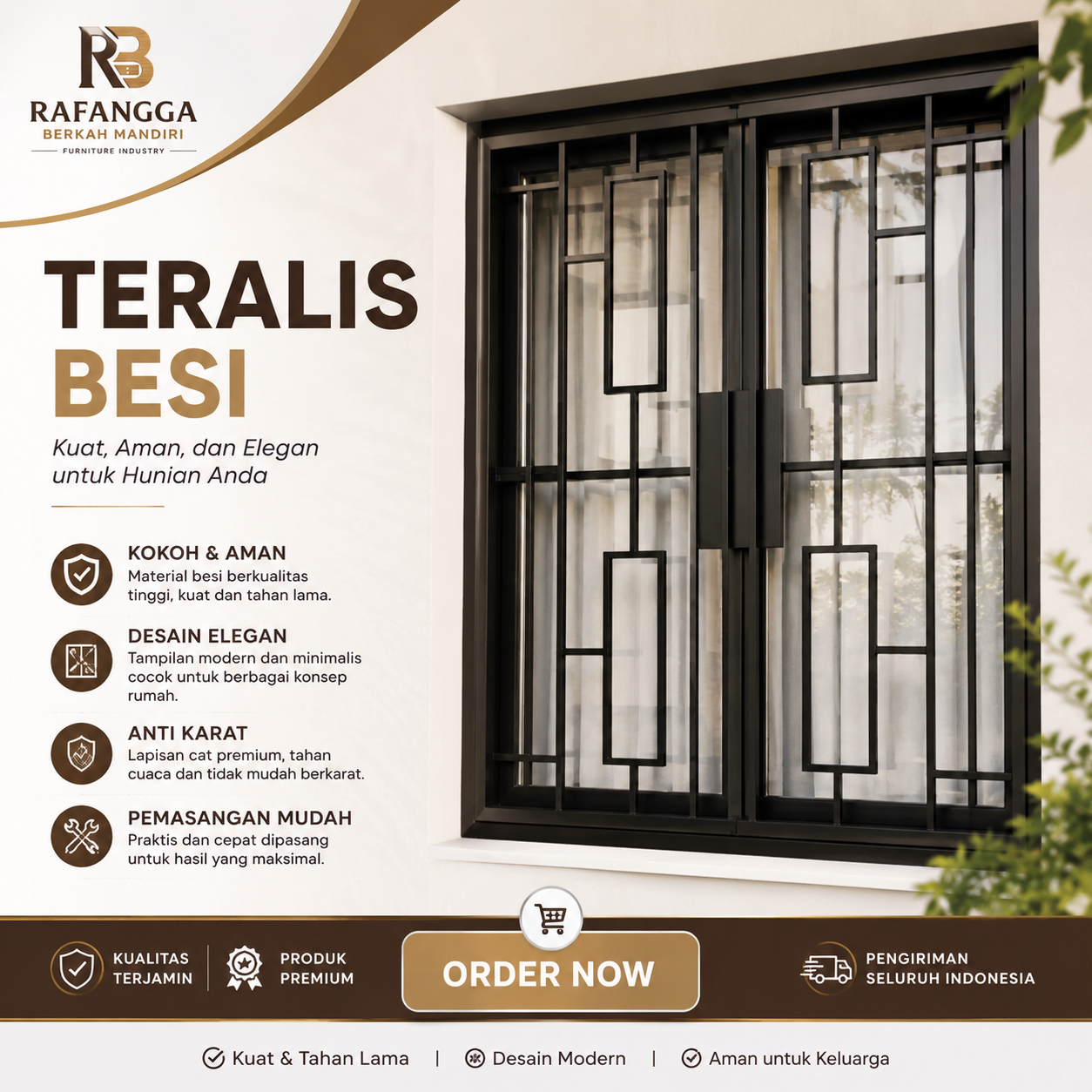 teralis besi